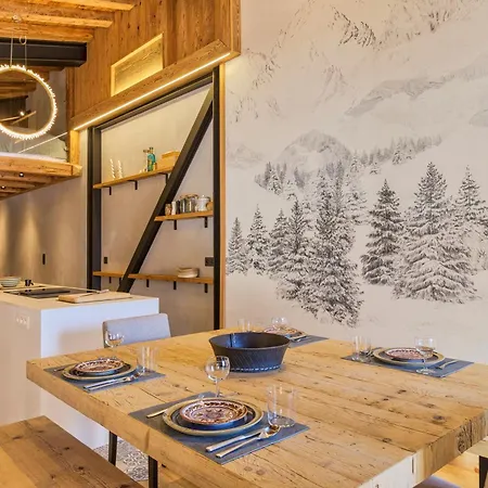 La Ferme A Roland Cozy Mountain Style 2br For 6 In/ski Out - Happy Chamonix