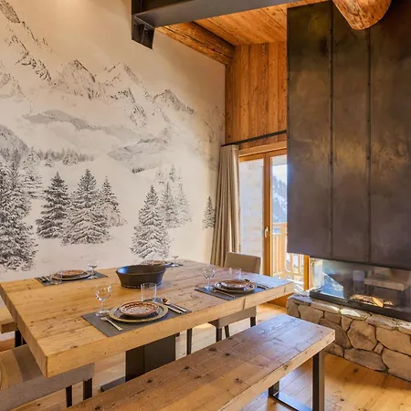 La Ferme A Roland Cozy Mountain Style 2br For 6 In/ski Out - Happy Appartement *