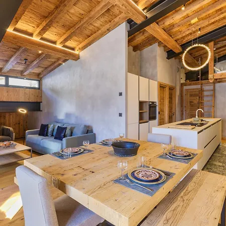 La Ferme A Roland Cozy Mountain Style 2br For 6 In/ski Out - Happy Appartement