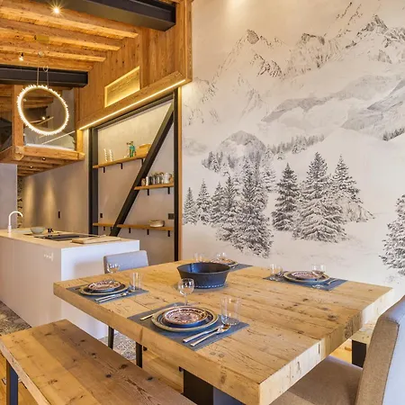 La Ferme A Roland Cozy Mountain Style 2br For 6 In/ski Out - Happy *